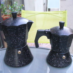 Kawiarka aluminiowa marmurkowa – 300 ml