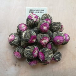 China Green Lichi Ball Tea (kwitnąca)