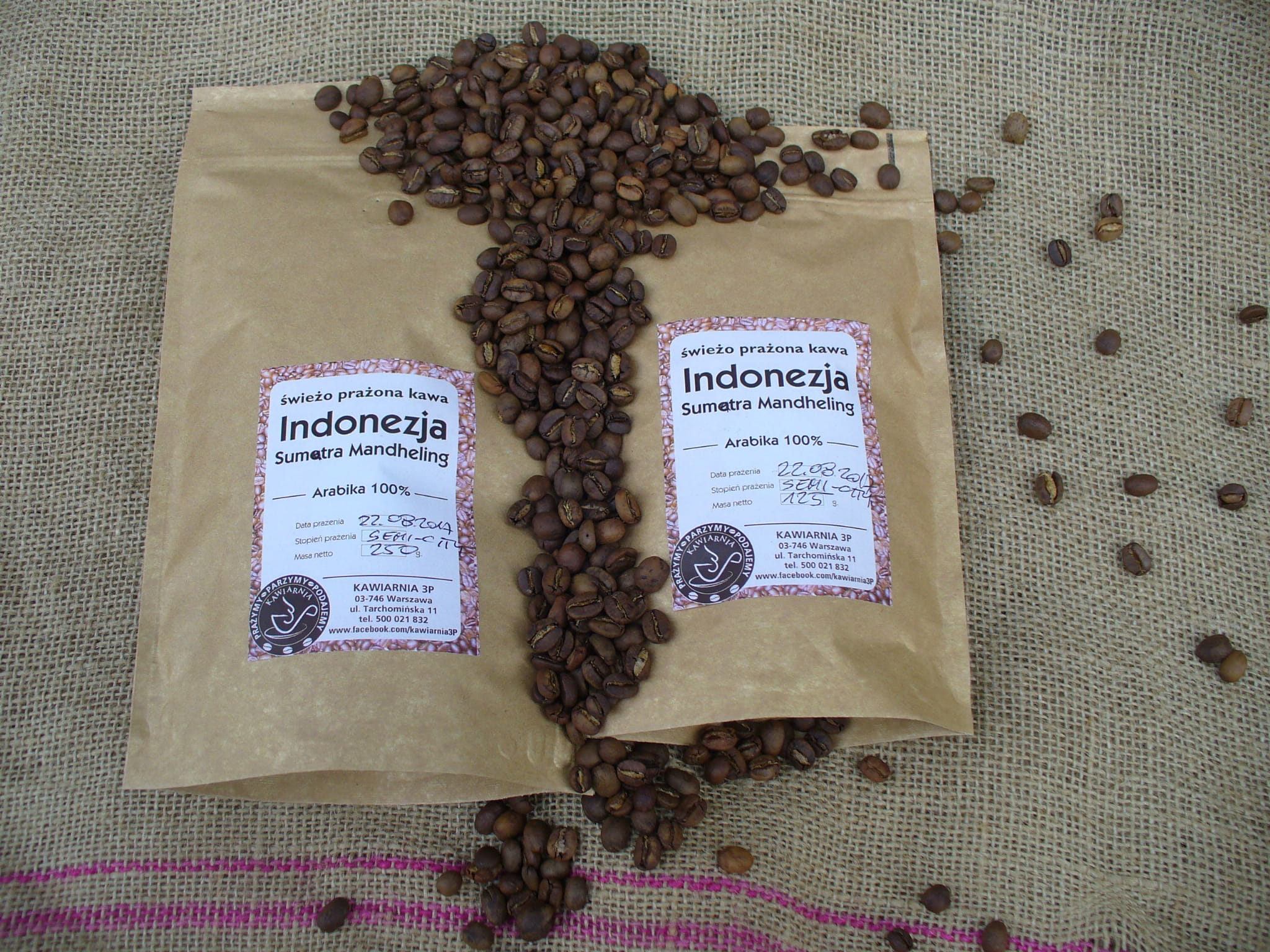 Indonezja Sumatra Mandheling grade 1